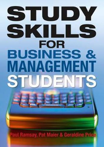 Cover image for Study Skills for Business and Management Students