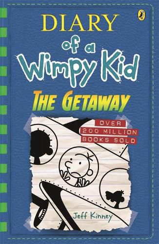 Cover image for The Getaway: Diary of a Wimpy Kid Book 12