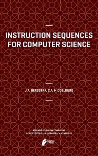 Cover image for Instruction Sequences for Computer Science