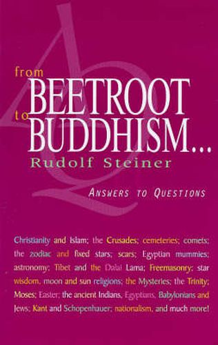 Cover image for From Beetroot to Buddhism: Answers to Questions