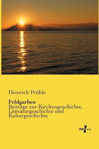 Cover image for Feldgarben: Beitrage zur Kirchengeschichte, Literaturgeschichte und Kulturgeschichte