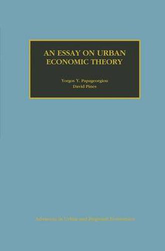 Cover image for An Essay on Urban Economic Theory