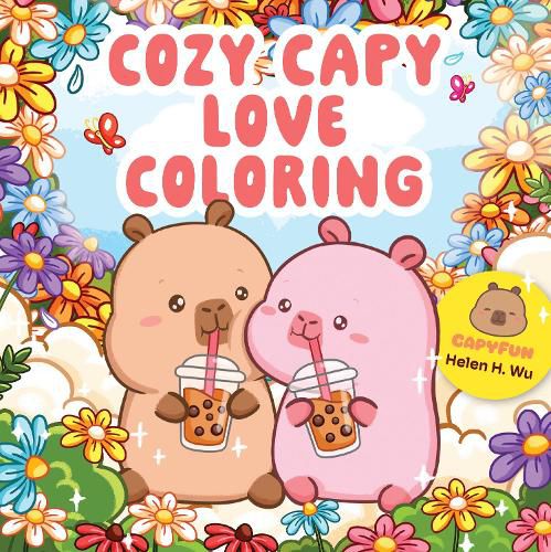 Cover image for Cozy Capy Love Coloring