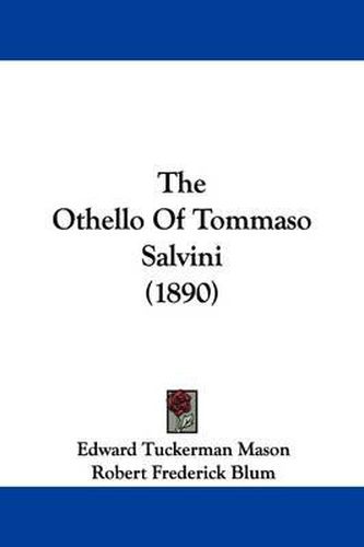 Cover image for The Othello of Tommaso Salvini (1890)