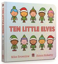 Cover image for Ten Little Elves Board Book