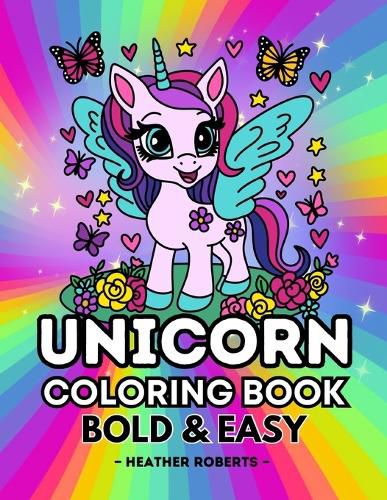 Cover image for Unicorn Coloring Book