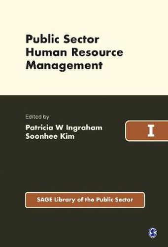 Cover image for Public Sector Human Resource Management