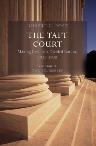 Cover image for The Taft Court 2 Volume Paperback Set: Volume 10