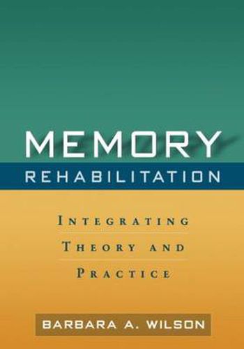 Cover image for Memory Rehabilitation