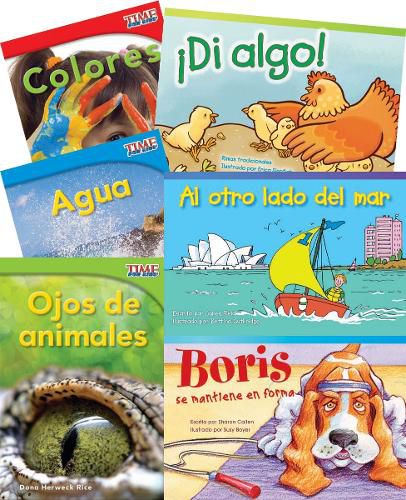 Cover image for Literary & Informational Text Grade 1 Spanish 60-Book Set (Fiction and Nonfiction Readers)