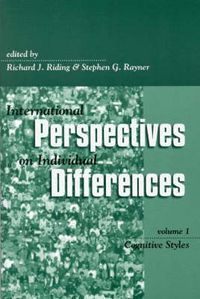 Cover image for International Perspectives on Individual Differences: Cognitive Styles