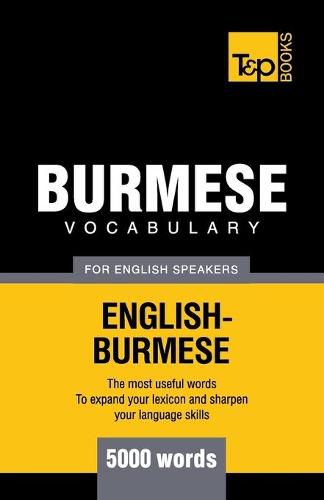 Cover image for Burmese vocabulary for English speakers - 5000 words