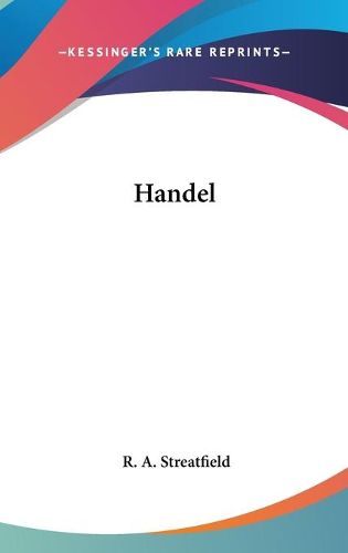 Cover image for Handel