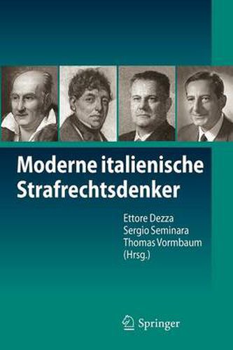 Cover image for Moderne italienische Strafrechtsdenker