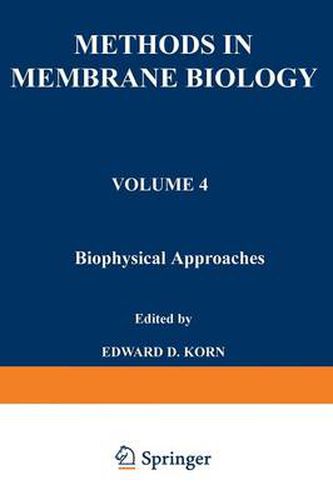 Cover image for Biophysical Approaches