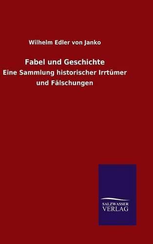 Cover image for Fabel und Geschichte