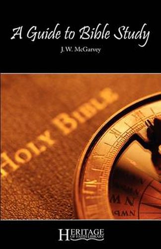 Cover image for A Guide to Bible Study