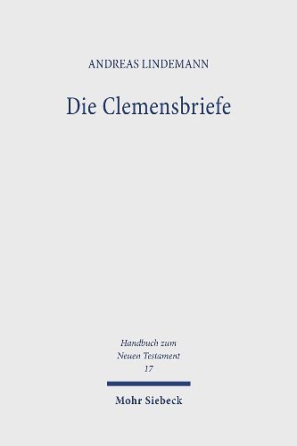 Cover image for Die Clemensbriefe