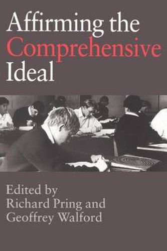 Cover image for Affirming the Comprehensive Ideal