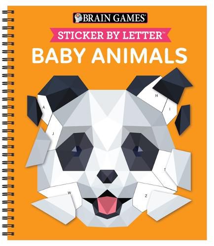 Cover image for Brain Games - Sticker by Letter: Baby Animals