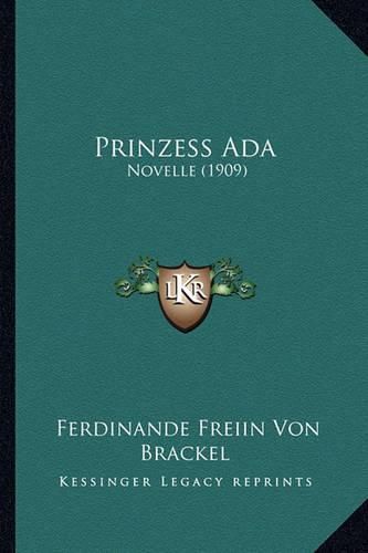 Prinzess ADA: Novelle (1909)