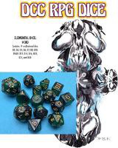 DCC RPG Dice - Elemental Dice Void