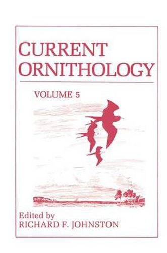 Cover image for Current Ornithology