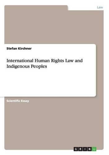 Cover image for International Human Rights Law and Indigenous Peoples