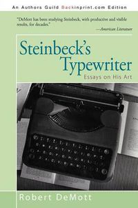 Cover image for Steinbeck's Typewriter