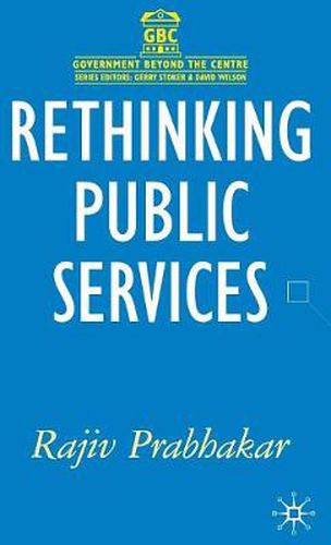 Cover image for Rethinking Public Services