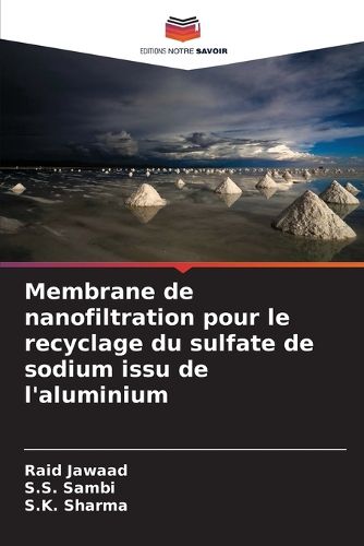 Cover image for Membrane de nanofiltration pour le recyclage du sulfate de sodium issu de l'aluminium