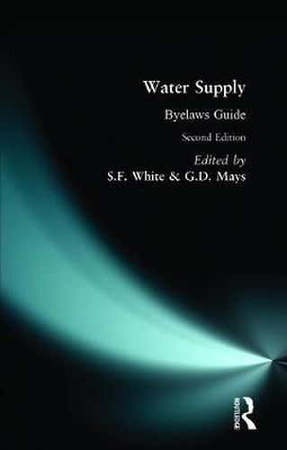 Cover image for Water Supply Byelaws Guide