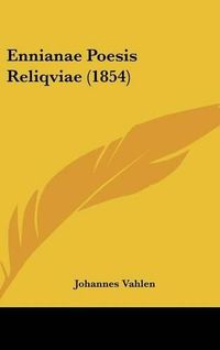 Cover image for Ennianae Poesis Reliqviae (1854)