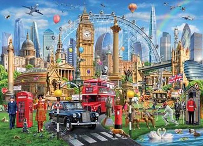 Cover image for London 500 Piece Jigsaw Puzzle