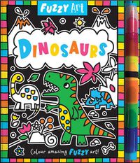 Cover image for Fuzzy Art Dinosaurs