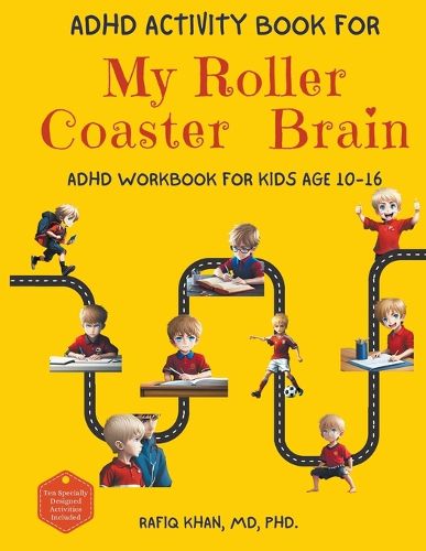 Cover image for ADHD Activity Book For My Roller Coaster Brain