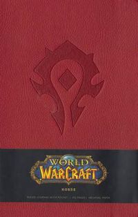 Cover image for World of Warcraft Horde Hardcover Ruled Journal (Large)