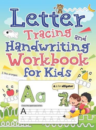 Cover image for Letter Tracing and Handwriting Workbook for Kids