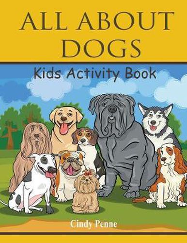 Cover image for All About dogs kids's activity book