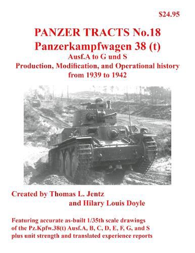 Cover image for Panzer Tracts No.18: Panzerkampfwagen 38(t)
