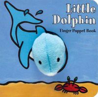 Cover image for Little Dolphin Finger Puppet Book