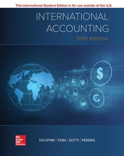 Cover image for ISE International Accounting