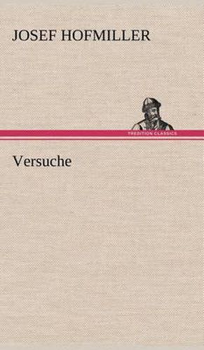 Cover image for Versuche