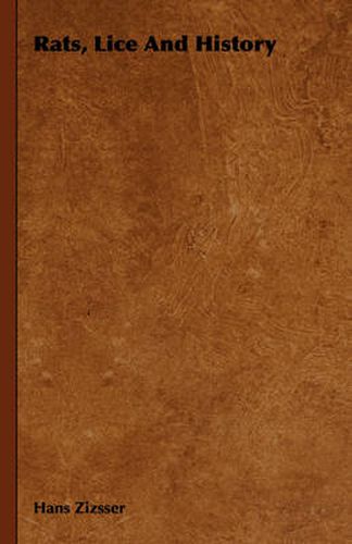 Cover image for Rats, Lice and History
