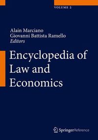 Cover image for Encyclopedia of Law and Economics