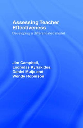 Cover image for Assessing Teacher Effectiveness: Different models