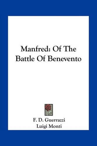 Cover image for Manfred: Of the Battle of Benevento