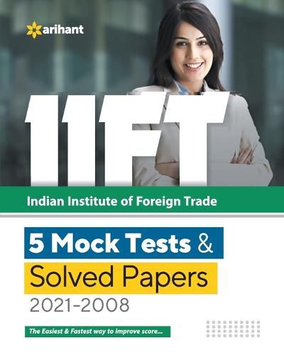 Cover image for IIFT 5 Mock Tests & Solved Papers (2021-2008)