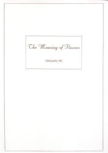 Cover image for The Meaning of Flowers
