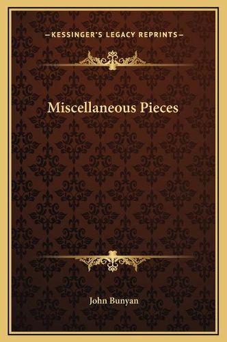 Miscellaneous Pieces